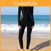 Costume da bagno intero a maniche lunghe da donna con protezione UV per il surf e il nuoto