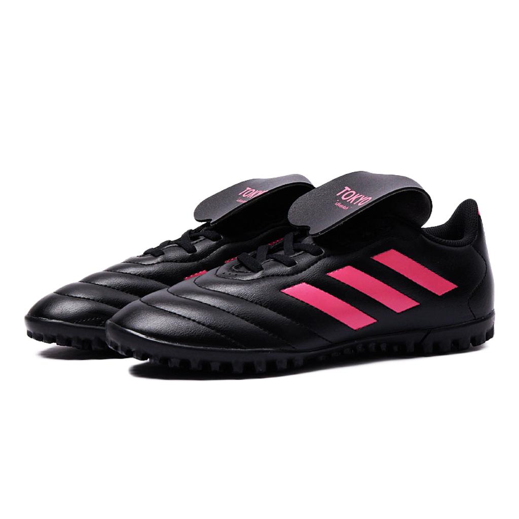 adidas GOLETTO 8 TF Kunstrasen Abriebfest Fußballschuhe Unisex Schwarz Pink HP3063(Team15-)