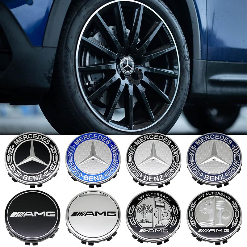 ILY2   Wheel Center Hub Caps 75mm Floating Magnetic Levitation For Mercedes Benz AMG C E S Class GLE GLC GLS W204 W205 W212 Accessories
