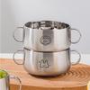TREEJACK 316L Stainless Steel Baby Feeding Bowl Set