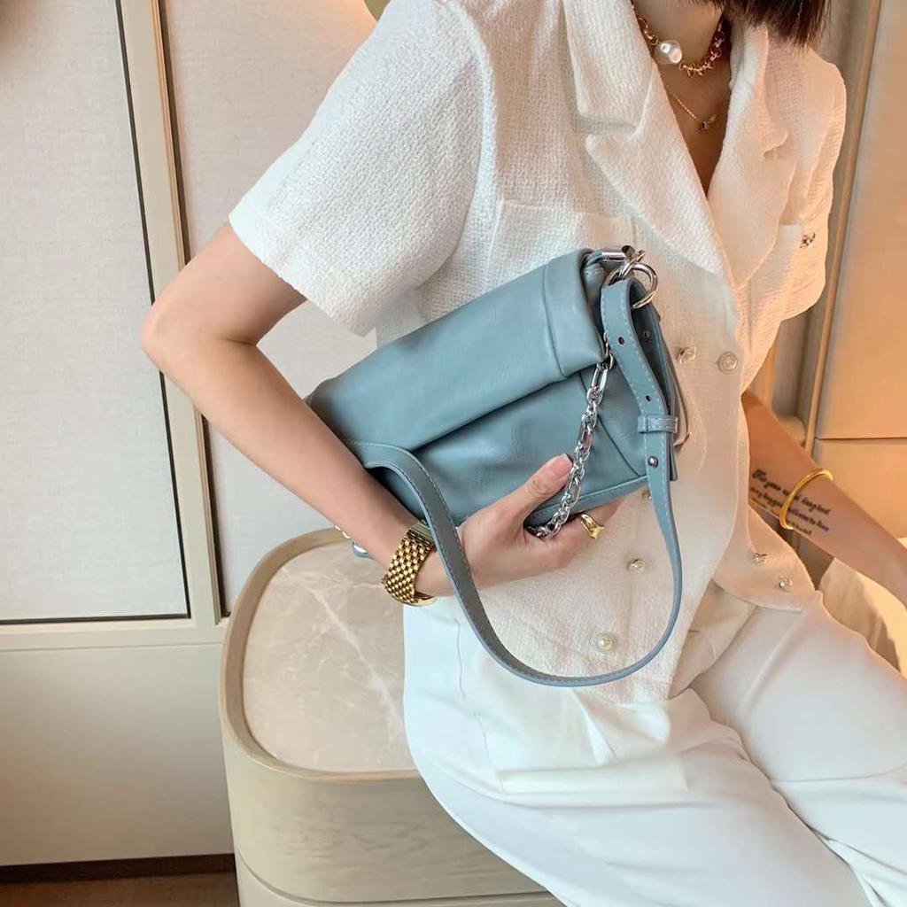 Buy Fashion Soft Leather Shoulder Bags Chain For Women Designer Ladies