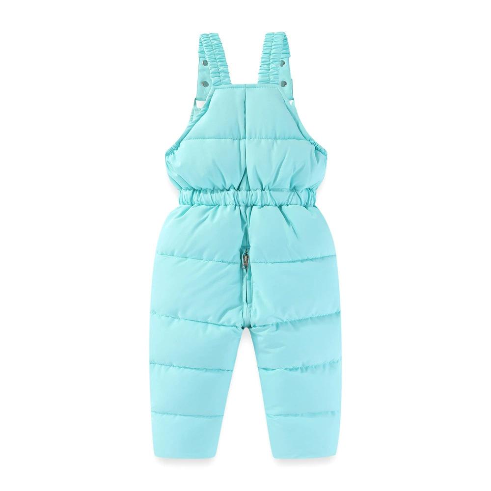 

2026 Kids Ski Suit: Velvet-Lined, Warm, Windproof, Waterproof Cotton Set with Pants - Year of the Horse 2024 Edition. 120 cm
