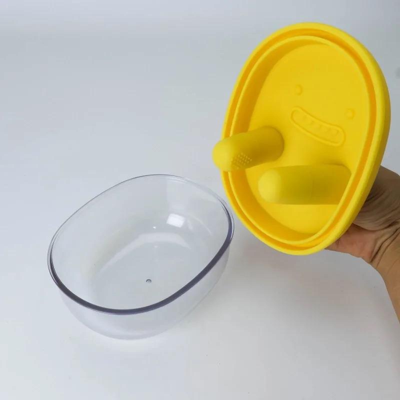 Portable Multifunctional Outdoor Camping Cookie Snack Storage Box Silicone Lid Non-Stick Household Kitchen Storage Organizer