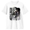 Męska Koszulka Wąż Metal Gear Solid Unikalne Czysta Bawełna T-shirty Krótki Rękaw Koszulki Okrągły Dekolt Topy Z Nadrukiem