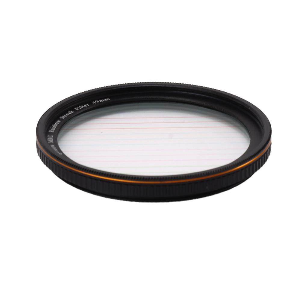 Colorful Streak Star Filter SLR Camera Dot to Line Filters Special Effects Camera Filters for Night Scenes