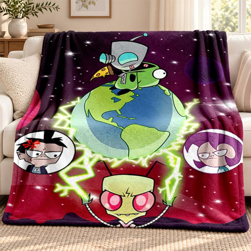 Gir blanket Flannel Blanket Soft Cozy Plush Throw for Sofa Bed Lightweight Home Decoration Outdoor camping