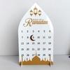 Ramadan Countdown Calendar Muslim Eid Al Fitr Party Desktop Plaque Calendar Acrylic Table Display Festival Countdown Calendar