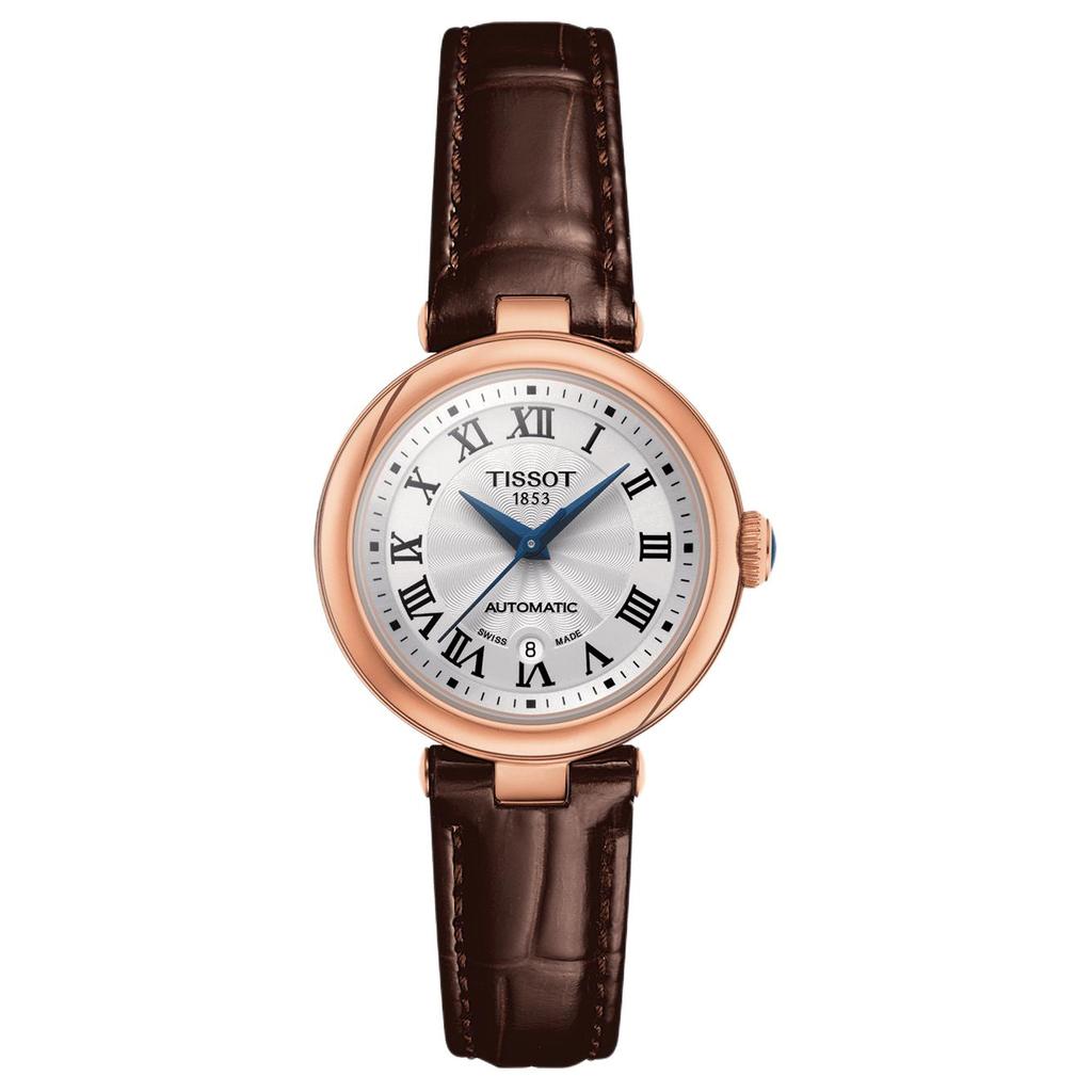 TISSOT Little Beauty Collection Mechanical Movement Women's Watch 29mm White Dial Stainless Steel Case T126.207.36.013.00
