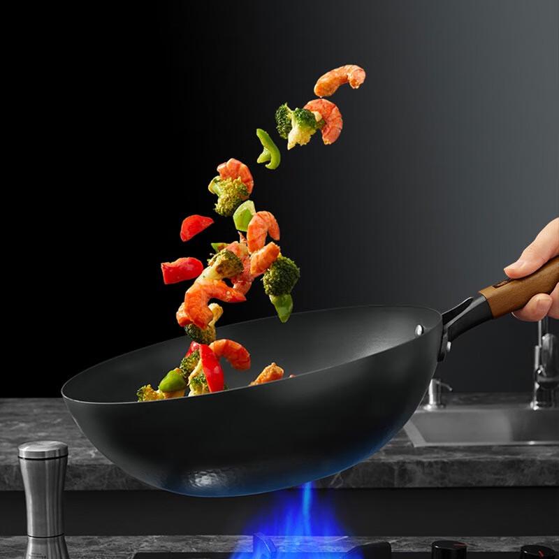 Zhang Xiaoquan Uncoated Fine Iron Non-stick Wok