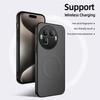 For Realme GT 8 Pro Case Carbon Fibre for  Wireless Charging Phone Case for Realme GT8 8pro Lens Protection Hard Cover