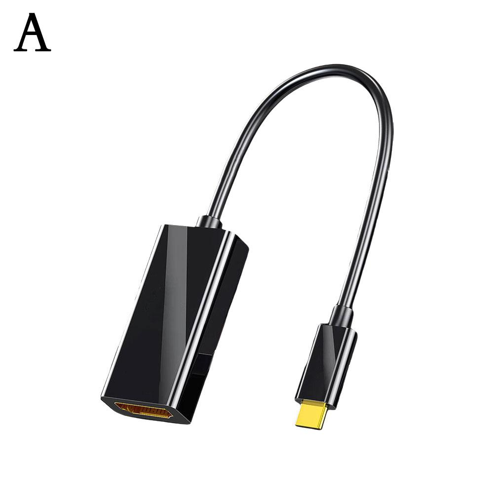 

Совместимый кабель Type C - HDMI, преобразователь USB C - HDMI 3.1 HD HDTV Chromebook U Y8I2 Black-onesize