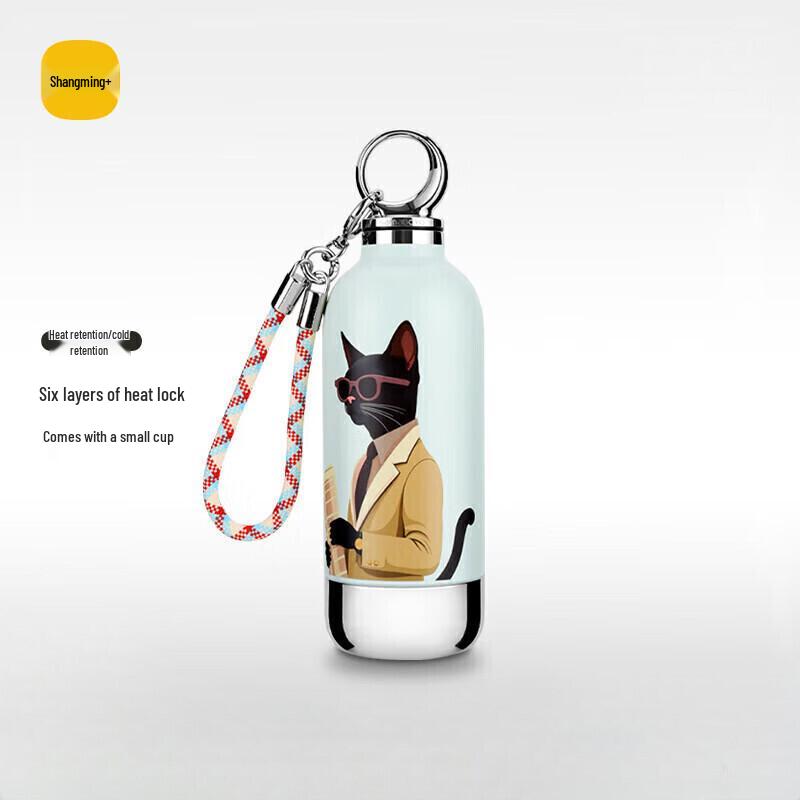 Shangming 316 Stainless Steel Insulated Straw Bottle