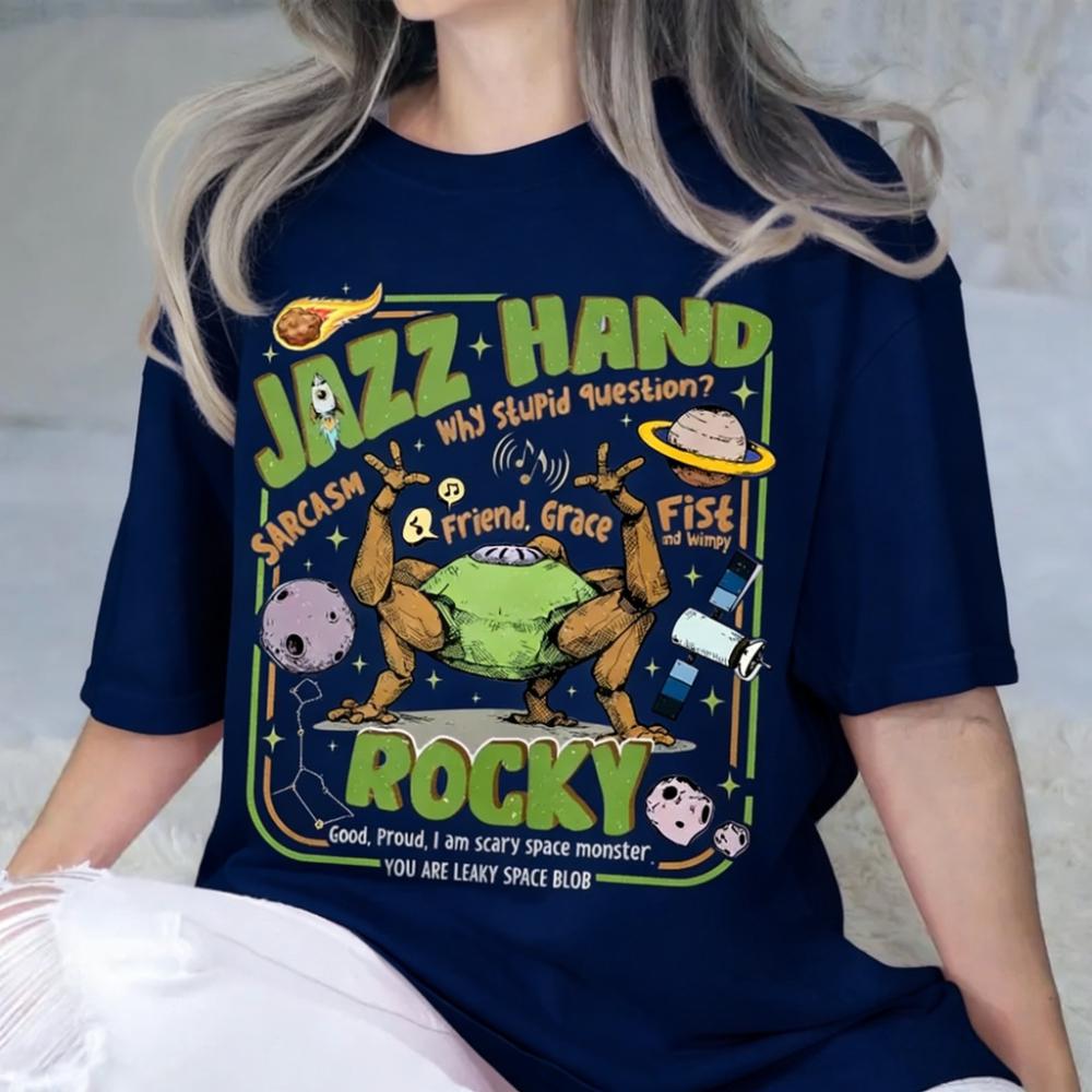 

Amaze Amaze Amaze Shirt Jazz Hands Tee Rocky Grace Sci-Fi T-Shirt Hail Mary Book Inspired Gift Tshirt Unisex Women Fashion Tops 4XL