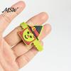 Adjustable Wristbands for Children 8 Pcs Halloween Bracelets, Soft PVC Wrist Straps Kids Adults, Black Cat Cartoon Pumpkin Witch Trick or Treat