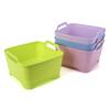 Convenient New Plastic Colander Fruit Vegetable Wash Basket for Home Kitchen Use PP Material Colanders Strainers Product
