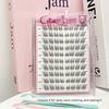 Korean Style Cat Eye Fake Lashes Comic Eye Segmented Eyelashes Bundles Eyelash Extension Kit  Women