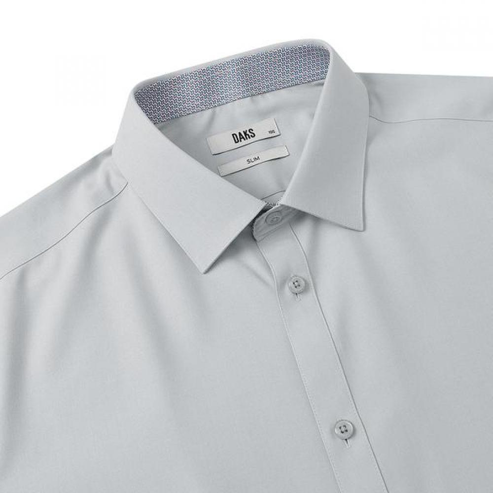 Daks Men Solid Slim Fit Long Sleeve Shirt Dma1shdl303g1