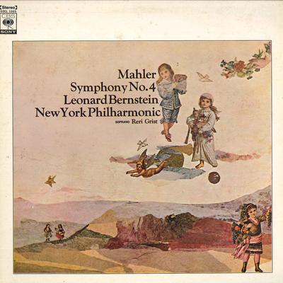 LP Record LEONARD BERNSTEIN, NEW YORK PHILHAR - Mahler: Symphony No. 4 SOCL1065 CBS SONY 1975 Japan Classical