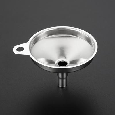 1Pc Funnel Stainless Steel Filling Hip Flask Beer Liquid Oil Tools Small Mouth