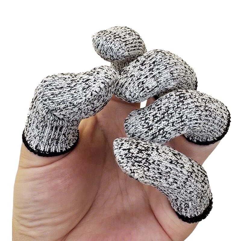 Level 5 Cut-Resistant Industrial Finger Sleeves