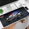 1Pc Police Car Pursuit Gaming Mouse Pad Keyboard Desk Mat Non-slip Rubber Lock Edge Waterproof Computer Mousepad for Office Home Decor Y1569