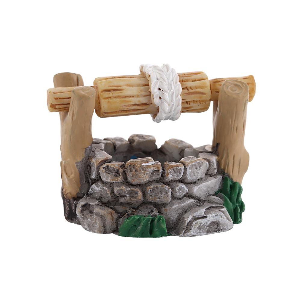 Garten Miniaturtopf Ornament Berg Hof Harz Schöner Rasen Mini Bonsai Retro Figuren Landschaft Handwerk Heimdekoration