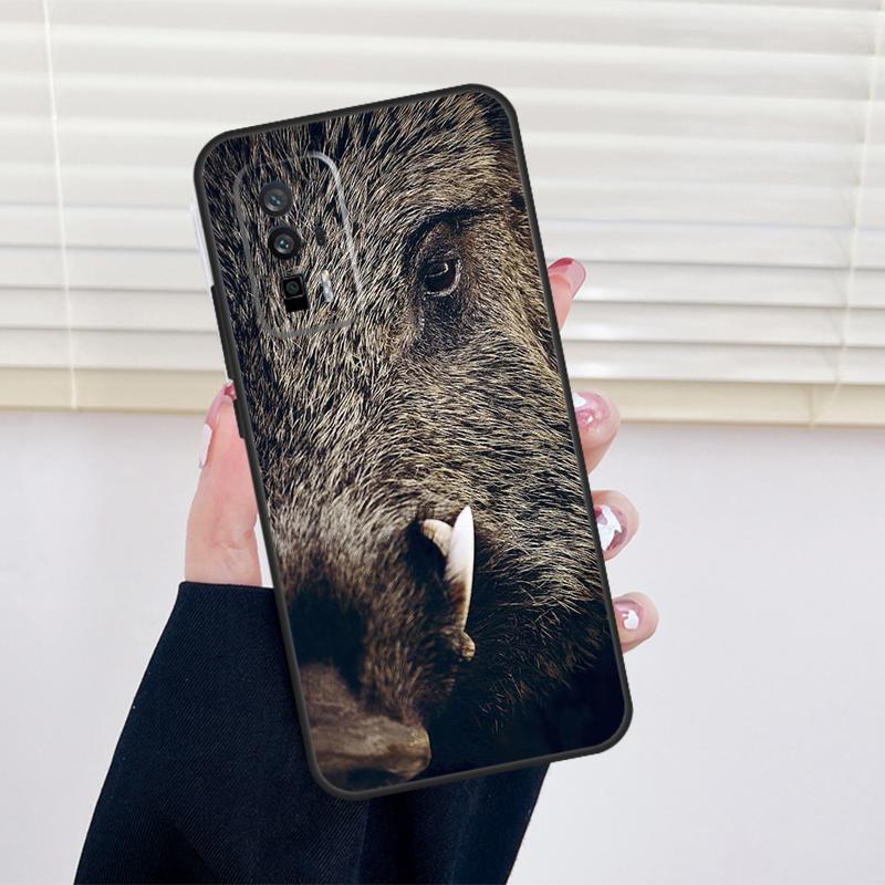 Wild Boar Cover For Xiaomi 13 14 15 Ultra 11T 12T 13T 14T Pro POCO X7 Pro X3 X5 X6 M6 F5 F6 Pro Case
