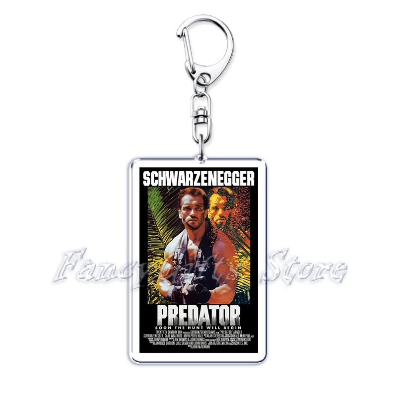 Klassische Film Schlüsselanhänger für Zubehör Tasche Pulp Fiction The Fast Furious Filme Anhänger Schlüsselketten Schlüsselringe Schmuck Fans Geschenke
