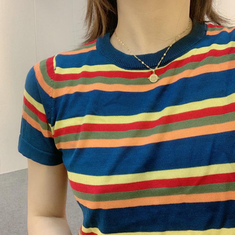 18K Gold Plated Universe Planet Titanium Steel Necklace - Japanese & Korean Style Women’s Short Clavicle Chain золотой