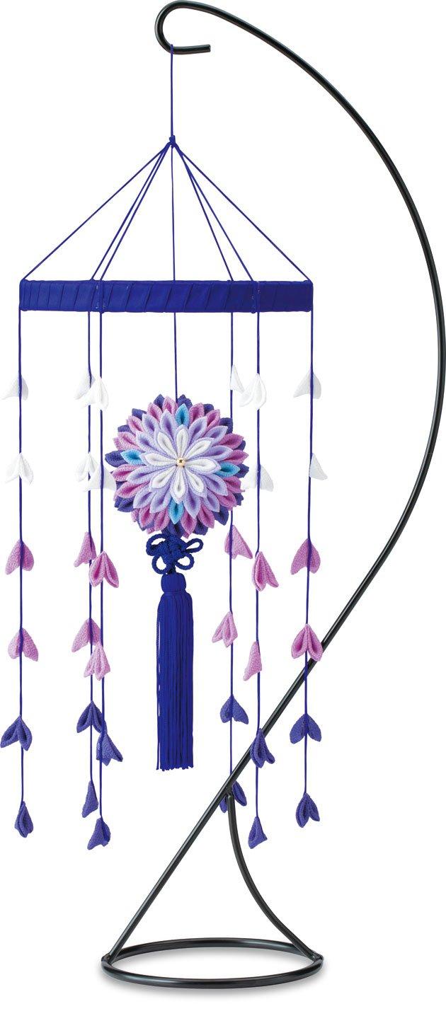 

Takagi Fiber Panami Kyoto Chirimen Tsumami Zaiku Large Japanese Ornament LH-119 LH-120 LH-121 LH-120 (Purple)