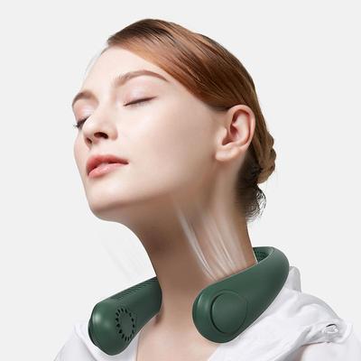 1 Piece Portable Neck Fan Fan Wearable Personal Fan Rechargeable Headphone Design