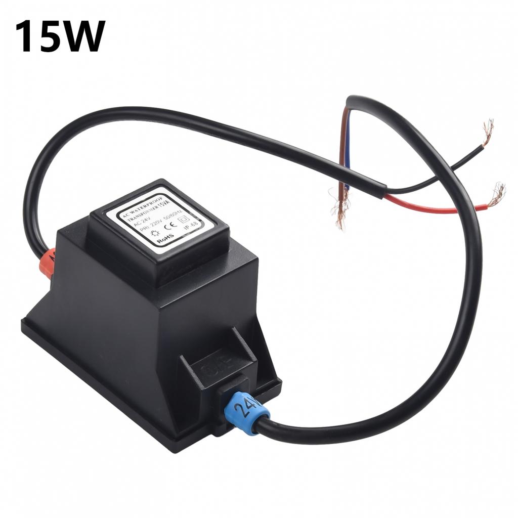 24V AC/AC Power Transformer Cable 0.3m Epoxy Resin