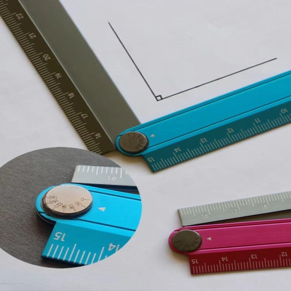15cm 30cm Faltenlineal Einfacher Stil Schüler Zeichenmesswerkzeug für Grafik