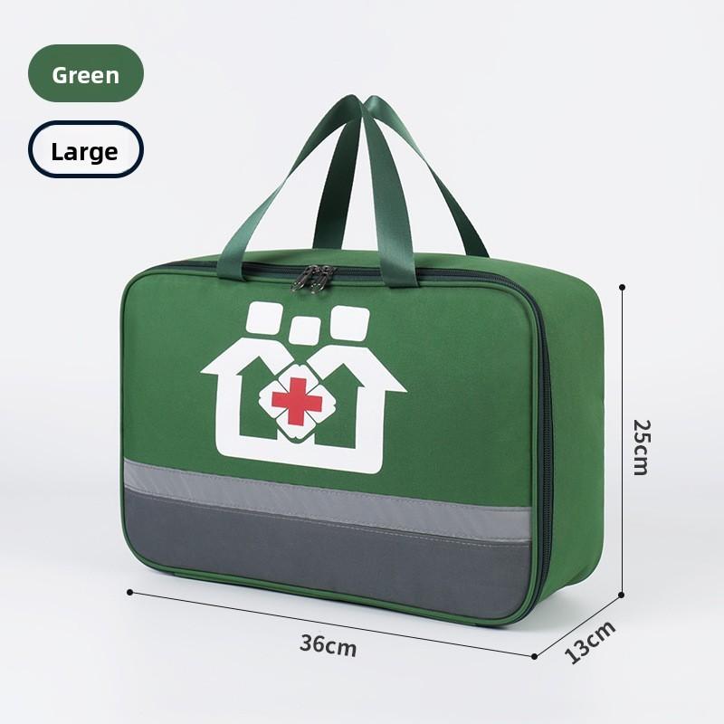 Aufbewahrungskoffer für medizinische Notfallausrüstung mit mehreren Fächern für den Heim- und Reisegebrauch