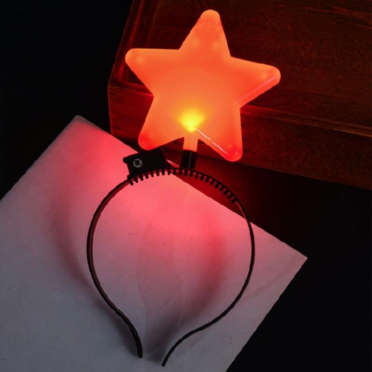 Light up Head Hoop Hair Ornament Versatile Styling Tool for Children Adults Photo Props