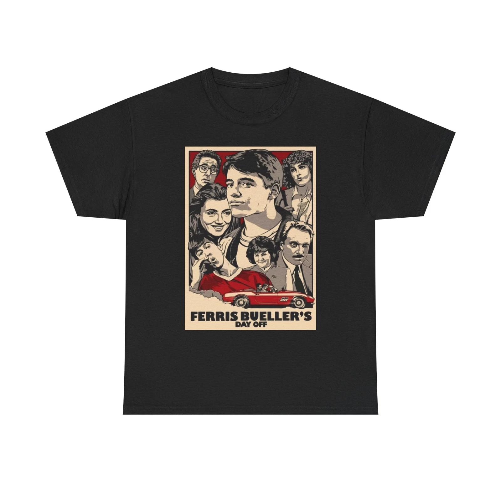 Men s and Women s T-shirts Ferris Buellers Day Off Graphic M