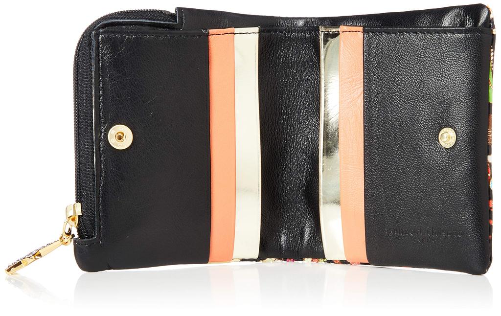 Folding Wallet Happy Stuff Black [Tsumori Chisato] Women's
