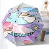 1pc Mermaid Fantasy Shell Umbrella - Automatic Open/Closed with Foldable Design, Iron Frame for Outdoor Use, Perfect Gift for Fans, Travelers, Daily U