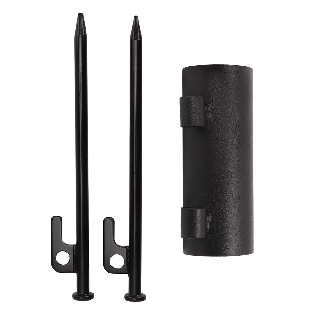 Camping Tent Rod Holder Iron Rust Protection Space Saving Easy Installation Portable Outdoor Awning Canopy Rod Holder