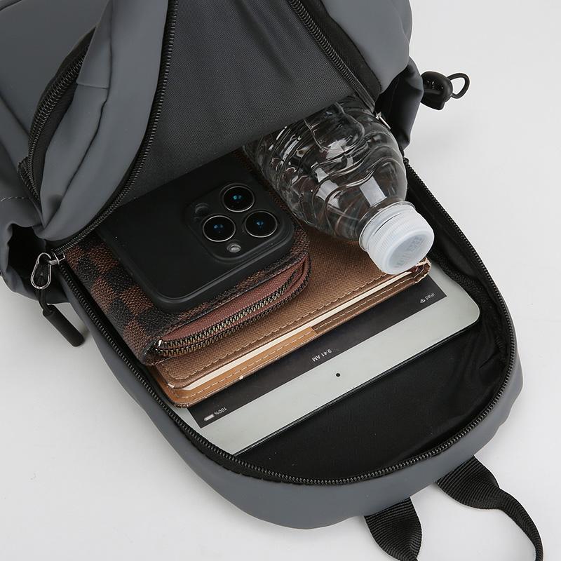 Men's Large Capacity Chest Bag Travel Backpack Multi-function Backpack