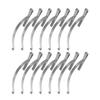 30Pcs Screen Spring Clip Fix Corner Clips Fix Clamps Window Plunger Flat Fixing Clips for Window Screens Fixing Fastening Repair