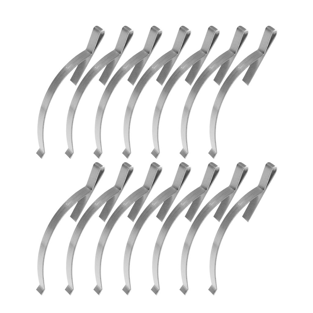 30Pcs Screen Spring Clip Fix Corner Clips Fix Clamps Window Plunger Flat Fixing Clips for Window Screens Fixing Fastening Repair