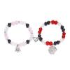 Halloween Spider Jewelry Gift For Couples With Glass Beads And Alloy Material