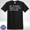 Golf von Mexiko Kennedy Center Ontariosee Reiseziele Typografie T-Shirt