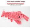 Electric Bouncing Shrimp & Lobster Pet Toy - USB Rechargeable Teaser for Cats & Dogs