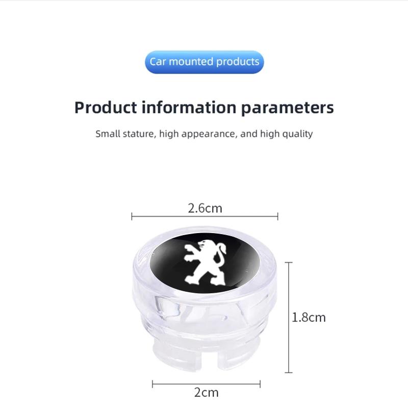 ABS Dust Proof Car Cigarette Lighter Cover Protector n Caps for Peugeot 406 405 205 3008 206 5008 308 208 408 508 407 307 206CC
