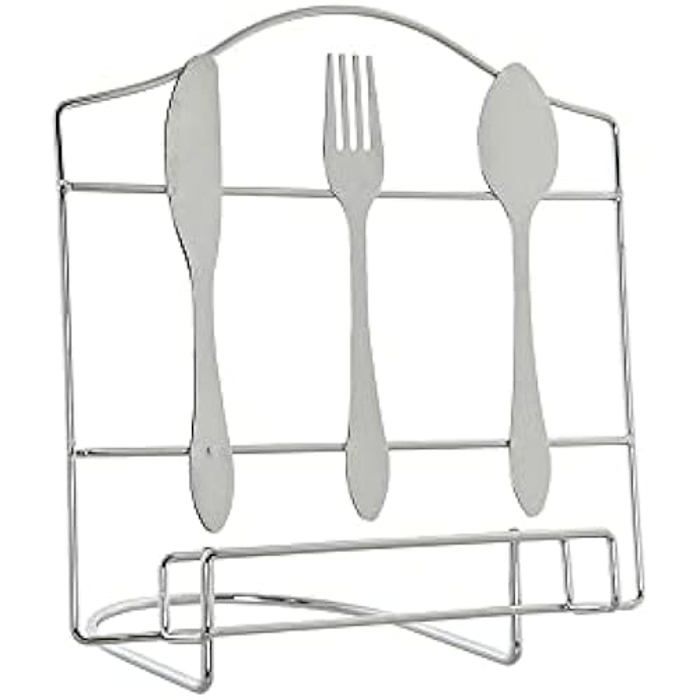 Pupitre - DKD Home Decor - Couverts Argent Métal - 23 x 15 x 22 cm - Multicolore - Métal