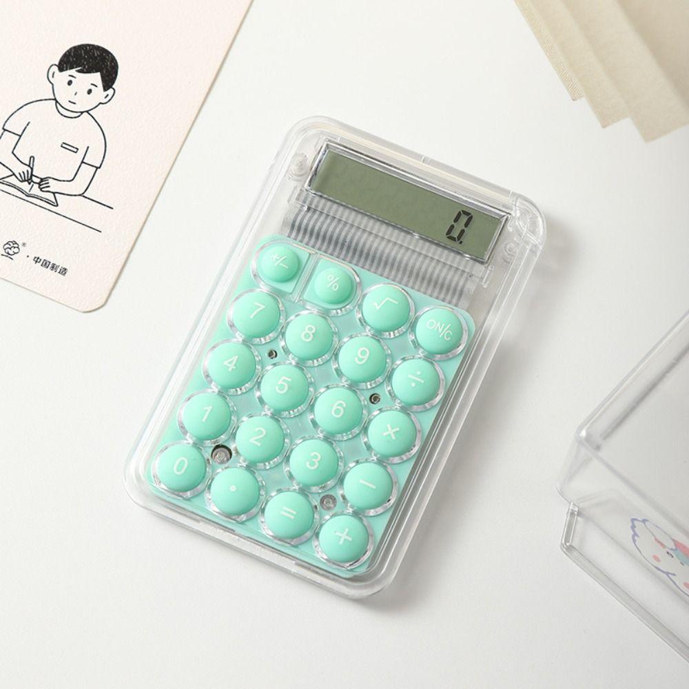 

Многофункциональный калькулятор канцелярский электронный калькулятор новый калькулятор Candy Color зелёный