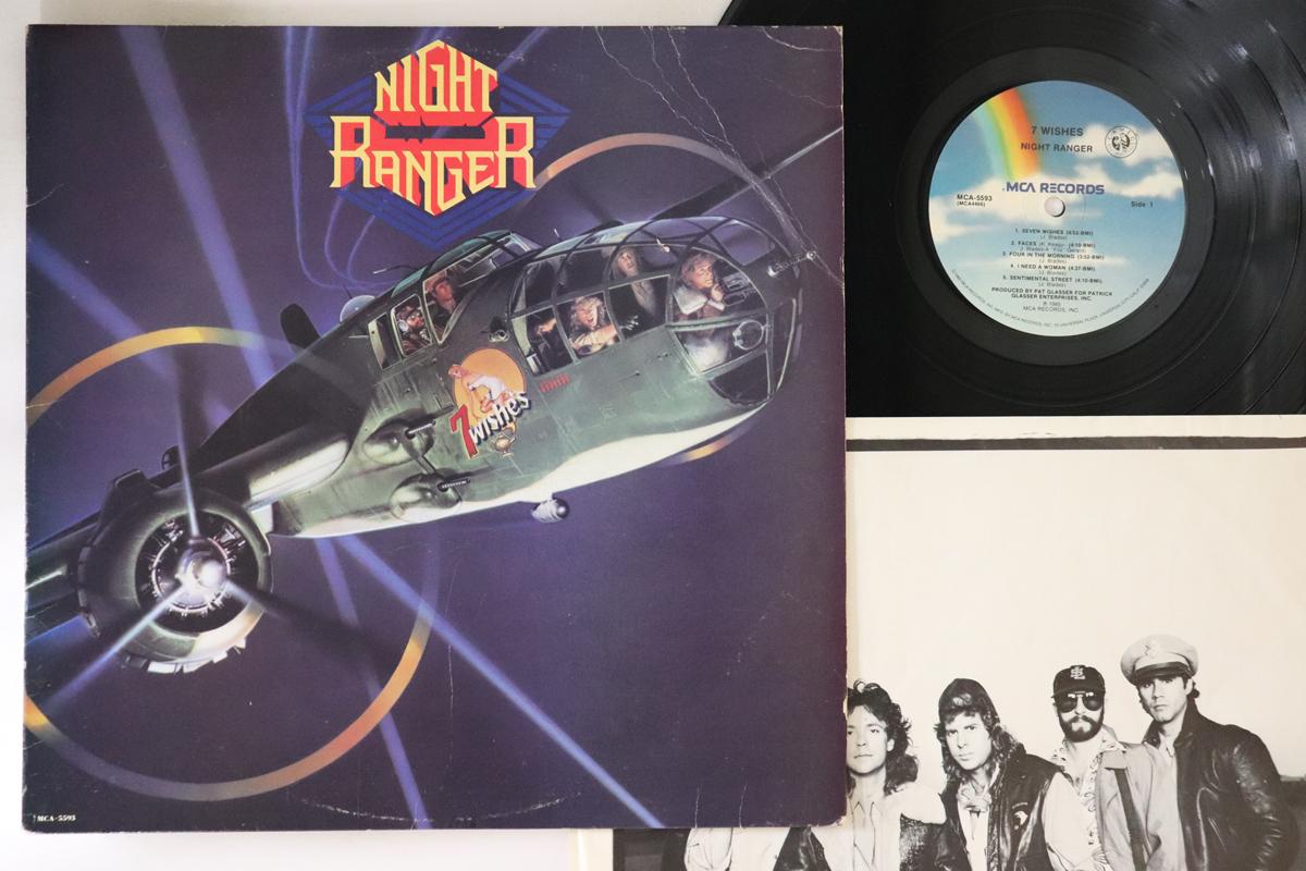 

LP Пластинка NIGHT RANGER - 7 Wishes MCA5593 MCA Records 1985 US Рок Б/У