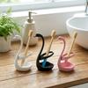 3D Printing Swan Toothbrush Holder Plastic Makeup Brush Shelf Toothpaste Stand Base  Home Use